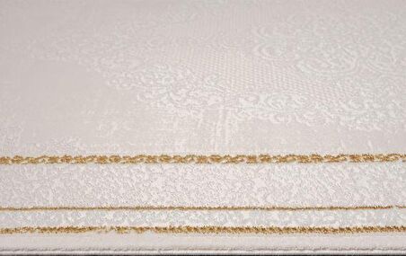 Çam Halı Scarlet SC004A Gold Klasik Desen Salon Halısı