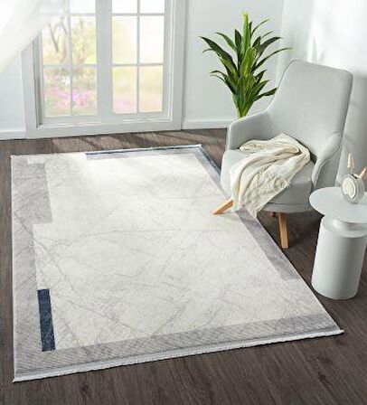 Çam Halı Scarlet SC006G Lacivert Modern Desen Salon Halısı