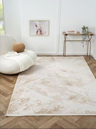 Çam Halı Otto OT008B Vizon Modern Desen Salon Halısı