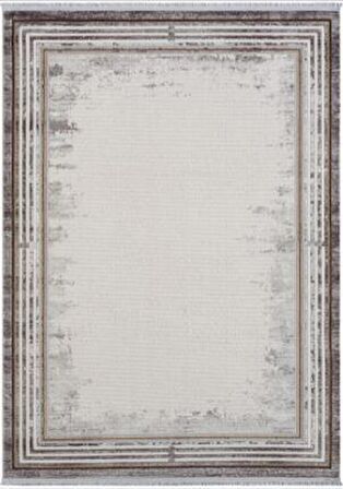 Çam Halı Otto OT001G Gri Modern Desen Salon Halısı