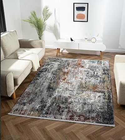Çam Halı Karen KN002M Multy Eskitme Desen Salon Halısı