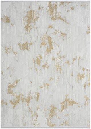 Çam Halı Nordic NX008A Gold Modern Desen Salon Halısı