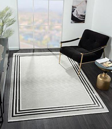 Çam Halı Nordic NX004A Antrasit Modern Desen Salon Halısı