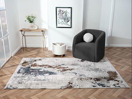 Çam Halı West WD005A Multy Eskitme Desen Salon Halısı