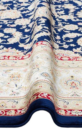 Eko Halı ISFAHAN ISF 03 NAVY CREAM Klasik Desenli Yüksek Kalite Sık Dokuma Makine Halısı
