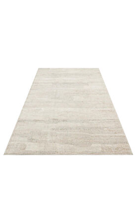 Eko Halı KALAHARI KLH 01 GREY BEIGE Özel Dokuma Tekniği ile Üretilen Modern Sade Desenli Makine Halısı