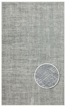 Eko Halı KALAHARI KLH PLAİN GREY  Özel Dokuma Tekniği ile Üretilen Modern Sade Desenli Makine Halısı