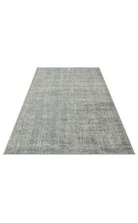 Eko Halı KALAHARI KLH PLAİN GREY  Özel Dokuma Tekniği ile Üretilen Modern Sade Desenli Makine Halısı