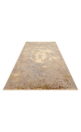 EKO Halı LA PAZ LPZ 03 CAMEL Yüksek Alçak Dokulu Yüksek Kaliteli Sık Dokuma Modern Salon Halısı