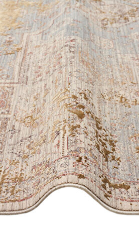 EKO Halı LA PAZ LPZ 03 CAMEL Yüksek Alçak Dokulu Yüksek Kaliteli Sık Dokuma Modern Salon Halısı