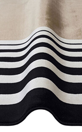 EKO Halı MERANO MRN 05 CREAM GOLD Geometrik Desenli Yüksek Kalite Sık Dokuma Salon Halısı