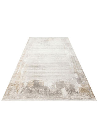 EKO Halı MONTREAL MNT 01 CREAM BEIGE Şık ve Modern Sıkı Dokuma Makine Halısı
