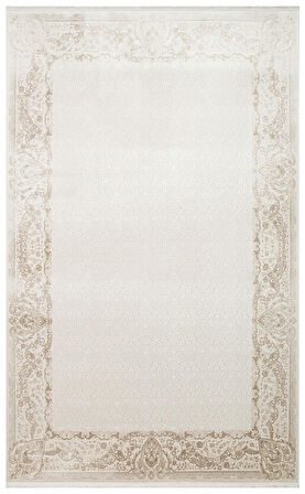 EKO Halı MONTREAL MNT 03 CREAM BEIGE Şık ve Modern Sıkı Dokuma Makine Halısı