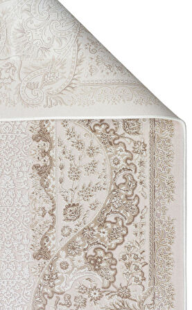 EKO Halı MONTREAL MNT 03 CREAM BEIGE Şık ve Modern Sıkı Dokuma Makine Halısı