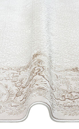 EKO Halı MONTREAL MNT 03 CREAM BEIGE Şık ve Modern Sıkı Dokuma Makine Halısı