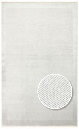 EKO Halı NAPOLI NAP 02 GREY Sade Desenli Modern Sık Dokuma Makine Halısı