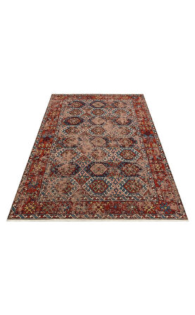 EKO Halı ANADOLU KILIM AND 03 MULTY Anadolu Antik Desenli Yıkanabilir Kaymaz Tabanlı Etnik Kilim