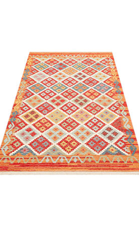 EKO Halı NOMAD NMD 05 TERRA Çift Taraflı Yıkanabilir Otantik Kilim