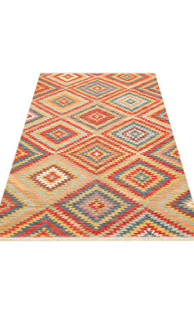 EKO Halı NOMAD NMD 07 TERRA Çift Taraflı Yıkanabilir Otantik Kilim