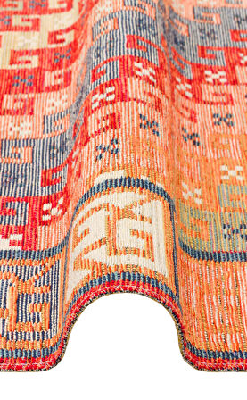 EKO Halı NOMAD NMD 11 TERRA Çift Taraflı Yıkanabilir Otantik Kilim