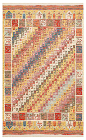EKO Halı NOMAD NMD 11 TERRA Çift Taraflı Yıkanabilir Otantik Kilim