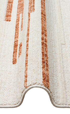 EKO Halı JOY 01 Terra Hav Toz Vermeyen Etnik Desenli Halı