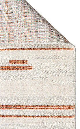 EKO Halı JOY 01 Terra Hav Toz Vermeyen Etnik Desenli Halı