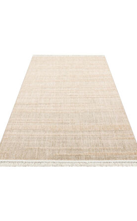 EKO Halı JOY 01 Beige Hav Toz Vermeyen Etnik Desenli Halı