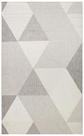 EKO Halı MONO MNO 03 Grey Kaymaz Tabanlı Jüt Dokulu Sisal Kilim