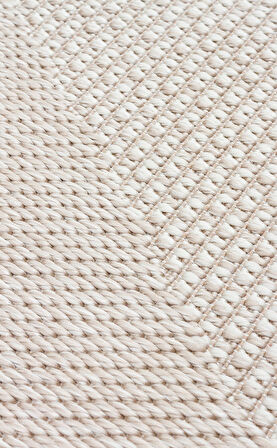 EKO Halı MONO MNO 03 Beige Kaymaz Tabanlı Jüt Dokulu Sisal Kilim