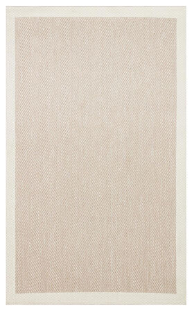 EKO Halı MONO MNO 02 Beige Kaymaz Tabanlı Jüt Dokulu Sisal Kilim