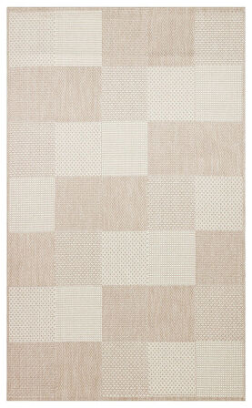 EKO Halı MONO MNO 01 Beige Kaymaz Tabanlı Jüt Dokulu Sisal Kilim