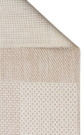 EKO Halı MONO MNO 01 Beige Kaymaz Tabanlı Jüt Dokulu Sisal Kilim