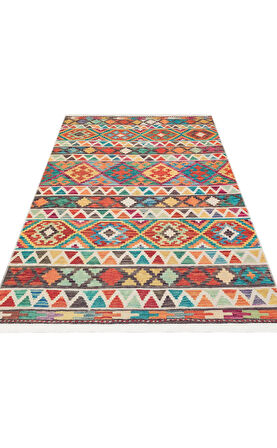 EKO Halı ELİSTA ELS 107 MULTY Özel Kaymaz Tabanlı Yıkanabilir Pamuk Tabanlı Baskı Halı