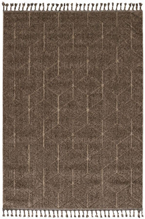 Çam Halı Side 1408 Gri  İskandinav Desenli Koridor Halısı Kesme Yolluk Mutfak Halısı Modern Salon Halısı