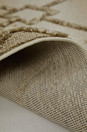 Çam Halı Aspendos 2208 Vizon Koridor Halısı Kesme Yolluk Mutfak Halısı Modern Salon Halısı