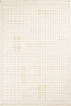 Çam Halı Loya 8809 Bej Hav Toz Yapmaz Koridor Halısı Kesme Yolluk Mutfak Halısı Modern Salon Halısı