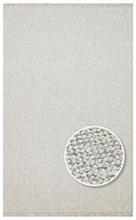 EKO Halı OSLO OSL PLAİN GREY Hav Toz Vermez Hasır Dokuma Modern Makine Halısı