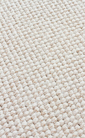 EKO Halı OSLO OSL PLAİN BEİGE Hav Toz Vermez Hasır Dokuma Modern Makine Halısı