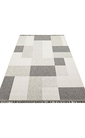 EKO Halı OSLO OSL 07 GREY Hav Toz Vermez Hasır Dokuma Modern Makine Halısı