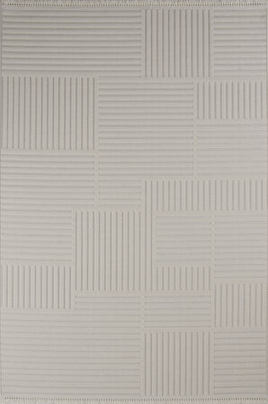 Çam Halı Molde 9201 Krem Koridor Halısı Kesme Yolluk Mutfak Halısı Modern Salon Halısı