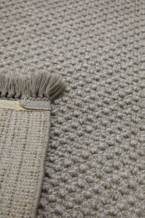 Çam Halı Vegas 1453 Gri Koridor Halısı Kesme Yolluk Mutfak Halısı Modern Salon Halısı