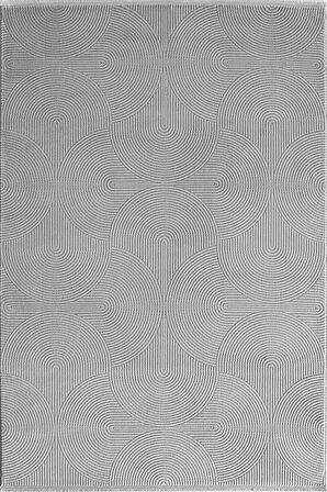 Çam Halı Therapy 8614 Gri Koridor Halısı Kesme Yolluk Mutfak Halısı Modern Halı