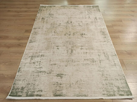 Çam Halı Therapy 8619 Yeşil Koridor Halısı Kesme Yolluk Mutfak Halısı Modern Halı