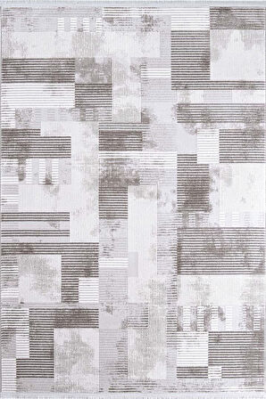 Çam Halı Toronto 9403 Gri Koridor Halısı Kesme Yolluk Mutfak Halısı Salon Halısı