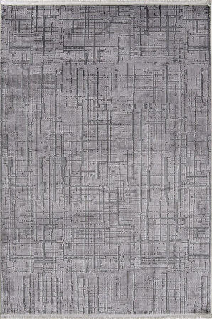 Romans Halı London 9006 Gri Koridor Halısı Mutfak Halısı Salon Halısı