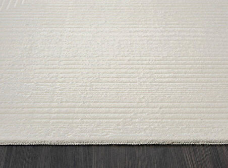 ÇAM Halı ARVEL AR007A Beyaz Koridor Halısı Mutfak Halısı Salon Halısı