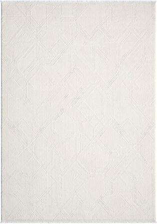 ÇAM Halı ARVEL AR011A Beyaz Koridor Halısı Mutfak Halısı Salon Halısı