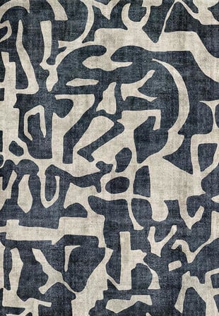 Çam Halı Siesta Modern 32-523 Modern Desenli Dokuma Tabanlı Yıkanabilir Şönil Salon ve Oda Halısı
