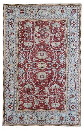 Çam Halı Anatolia 32-073 Etnik Eskitme Desenli Dokuma Tabanlı Yıkanabilir Şönil Salon ve Oda Halısı
